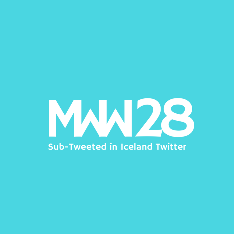 MWW 28: Sub-Tweeted in Iceland Twitter